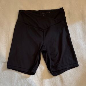 Aeropostale Women's Classic Black Bike Shorts